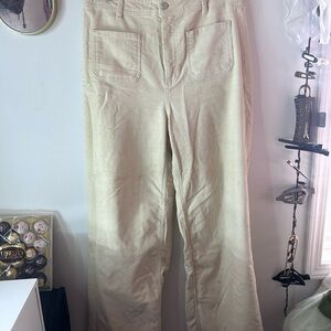 Oat New York Cream Straight Leg Pants